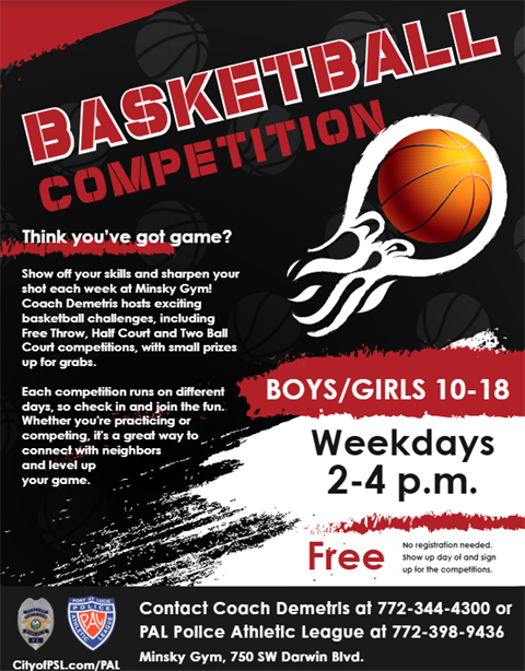 Basketball Competition Flyer