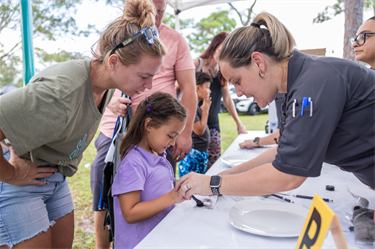 National Night Out 2024 Crime Scene Fingerprinting