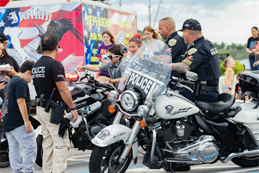 National Night Out 2024 Traffic Unit demo